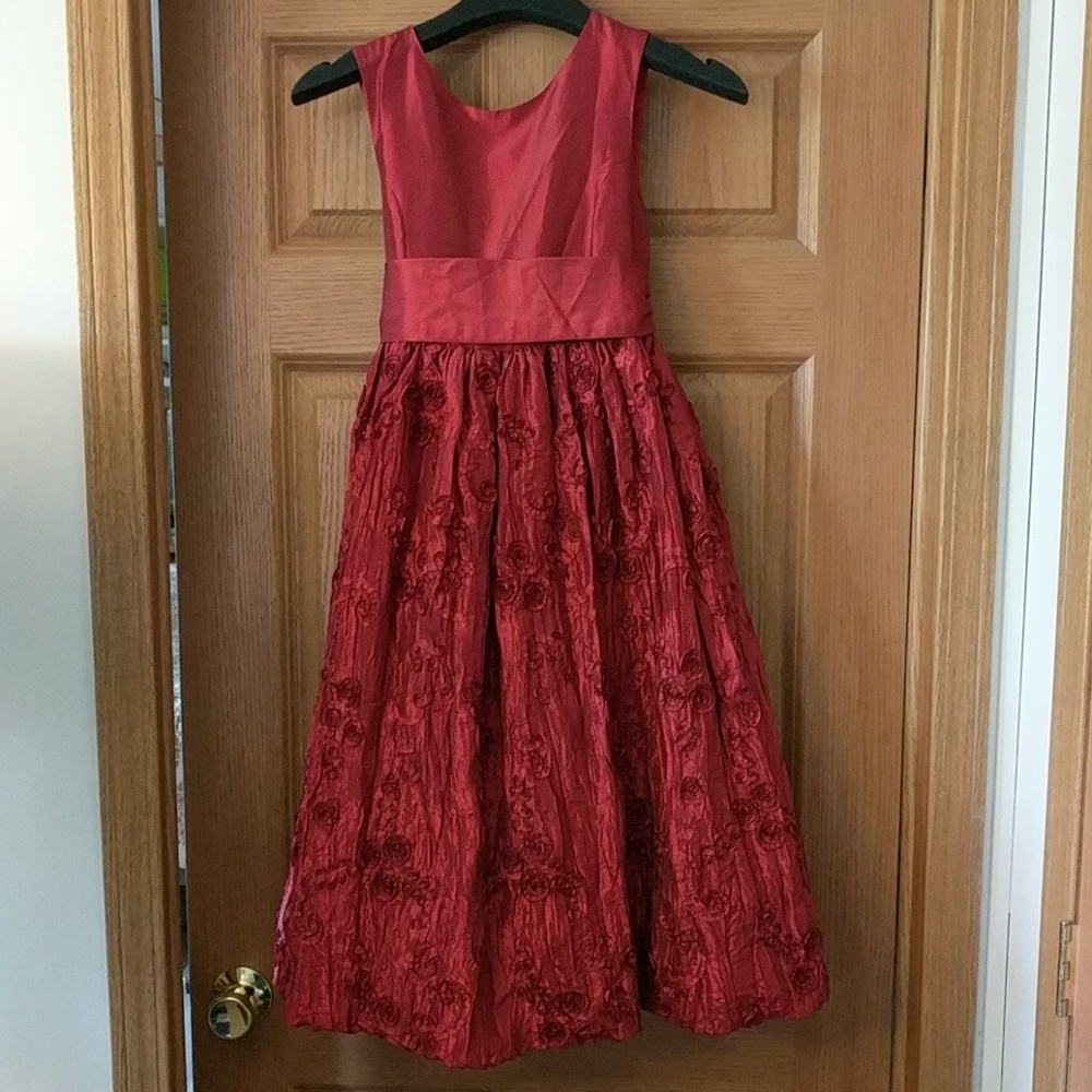 Red dress